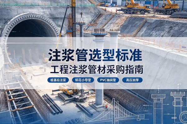 宜阳注浆管选型标准